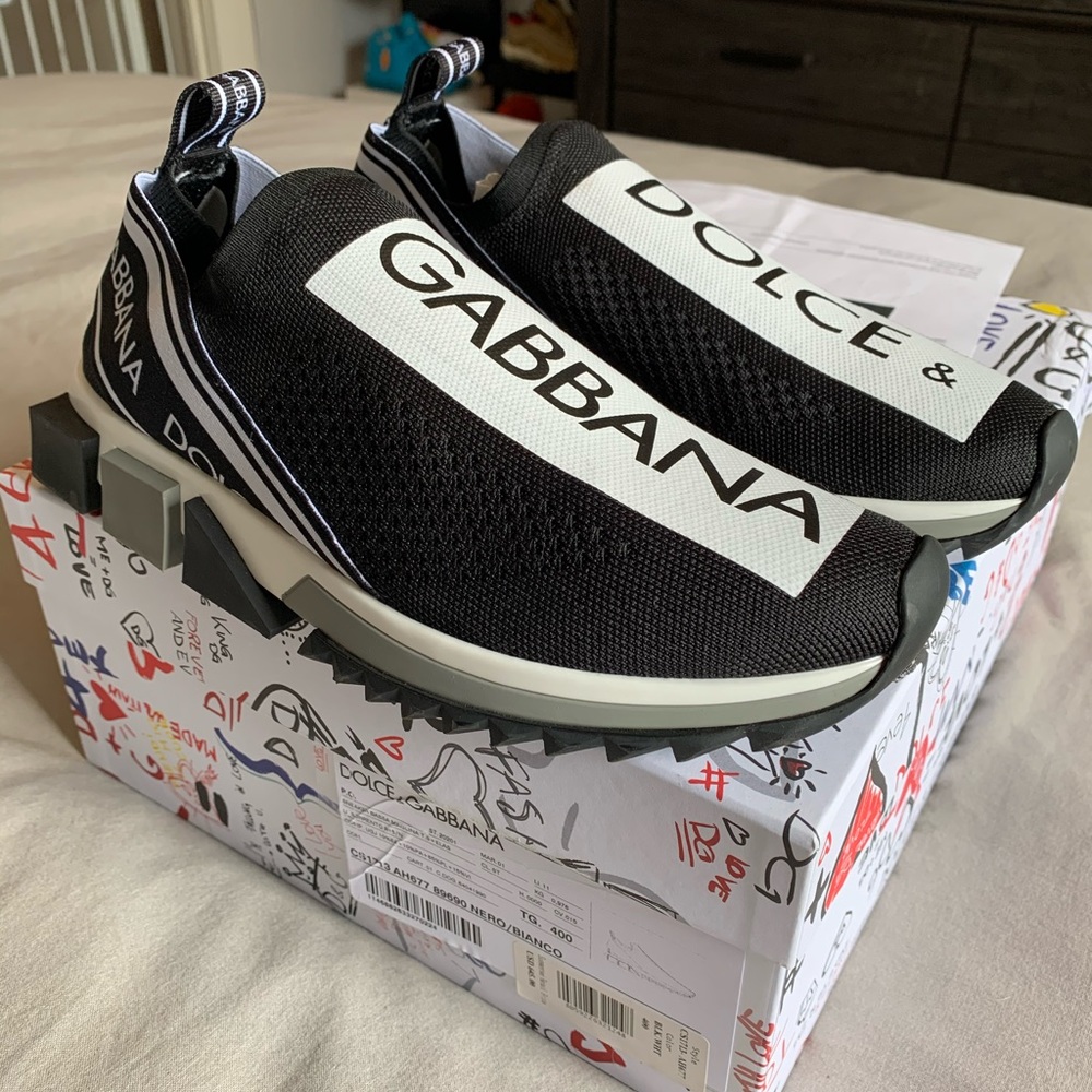 Dolce & Gabbana sorrento knit trainer sneakers